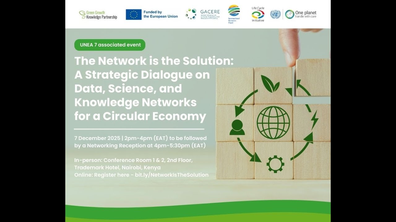 A Strategic Dialogue on Data, Science & Knowledge Networks for a Circular Economy
