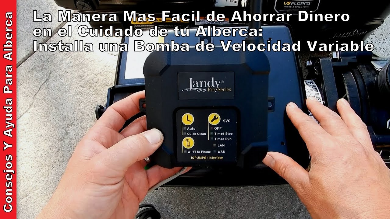 La Manera Mas Facil de Ahorrar Dinero en el Cuidado de tu Alberca: Una Bomba de Velocidad Variable