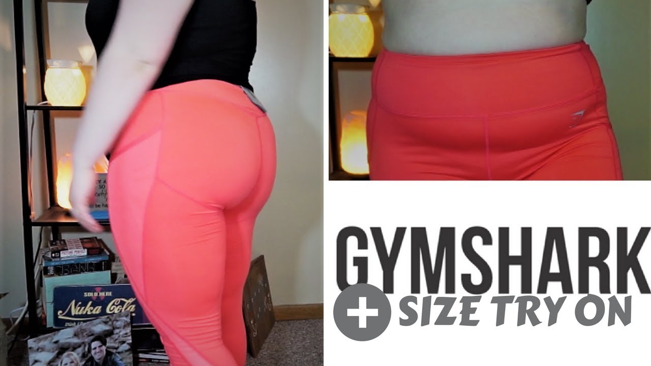 PLUS SIZE GIRL REVIEWS GYMSHARK LEGGINGS