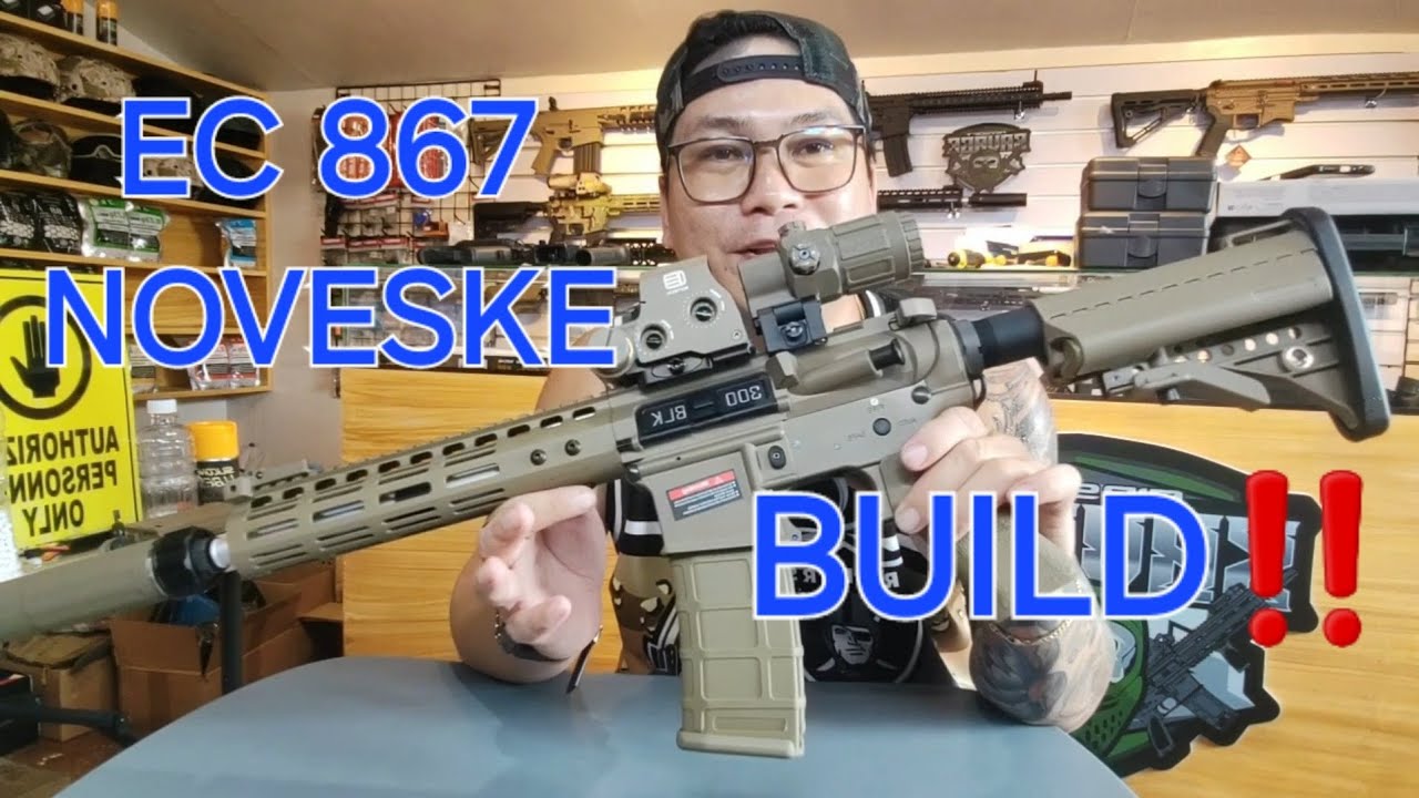 EC 867 NOVESKE - AIRSOFT RIFFLE BUILD‼️