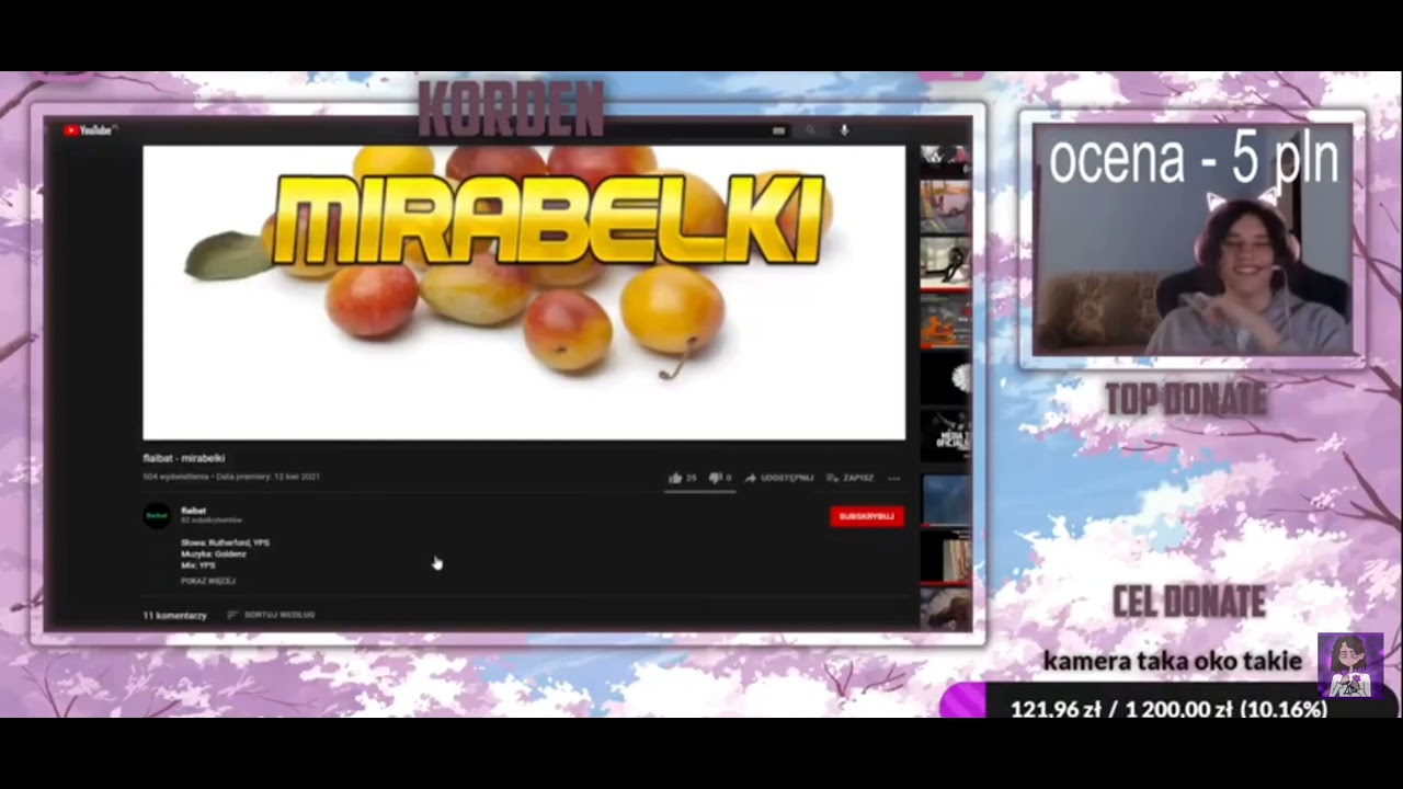 Mlody Korden ocenia Flaibat - Mirabelki
