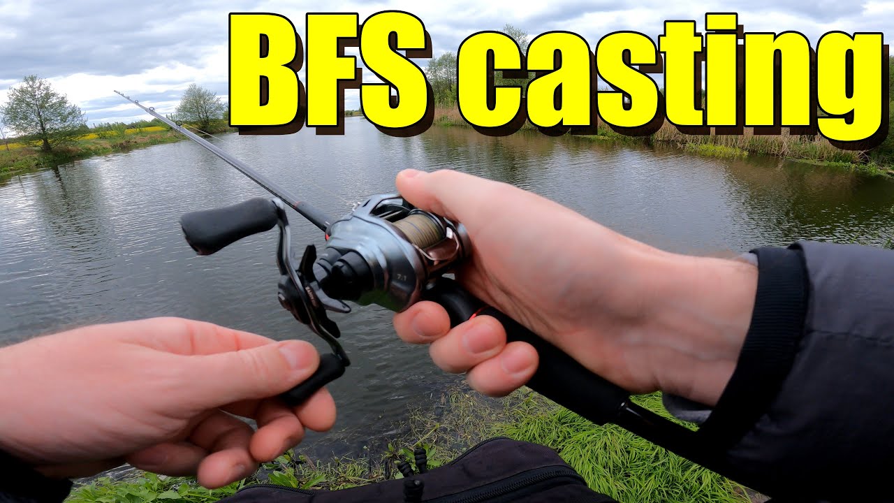 Увесь хижак на перекаті. BFS casting на малій річці.