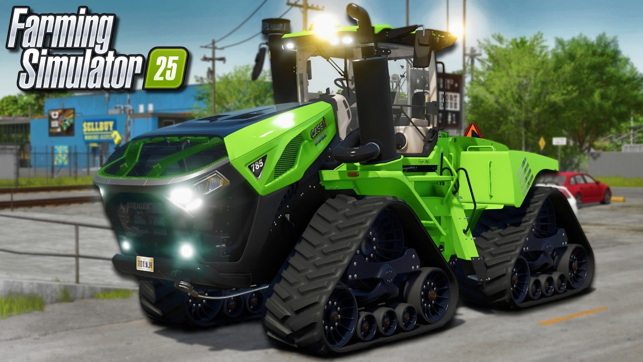 Предварительный просмотр мода — Case IH Steiger Series 2025 (от KarlFarms) | Farming Simulator 25