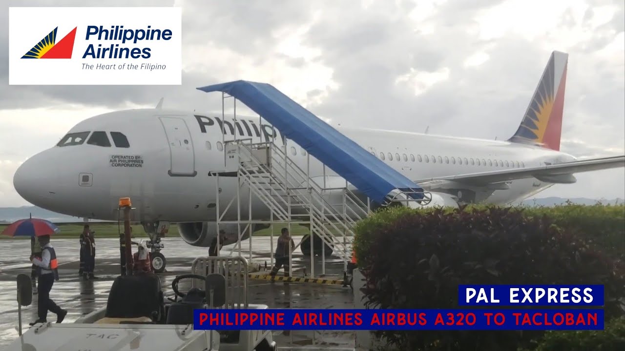 Philippine Airlines(ECONOMY), Airbus A320-214 from Manila to Tacloban