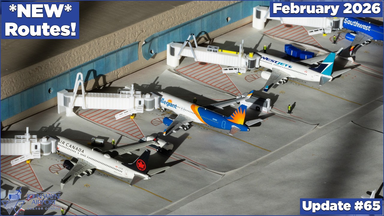 *NEW* Routes! | Gemini Jets Orange County John Wayne Airport update - February 2026