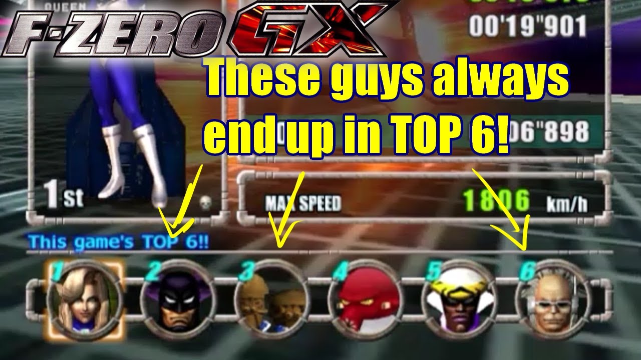 F-Zero GX: When racing is Predetermined