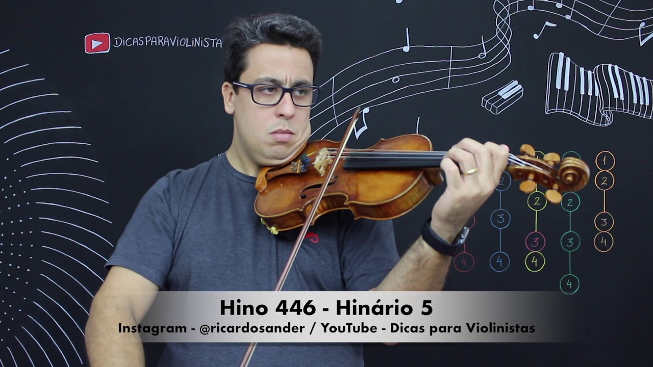 Hino 446 Violino Hinário 5 CCB
