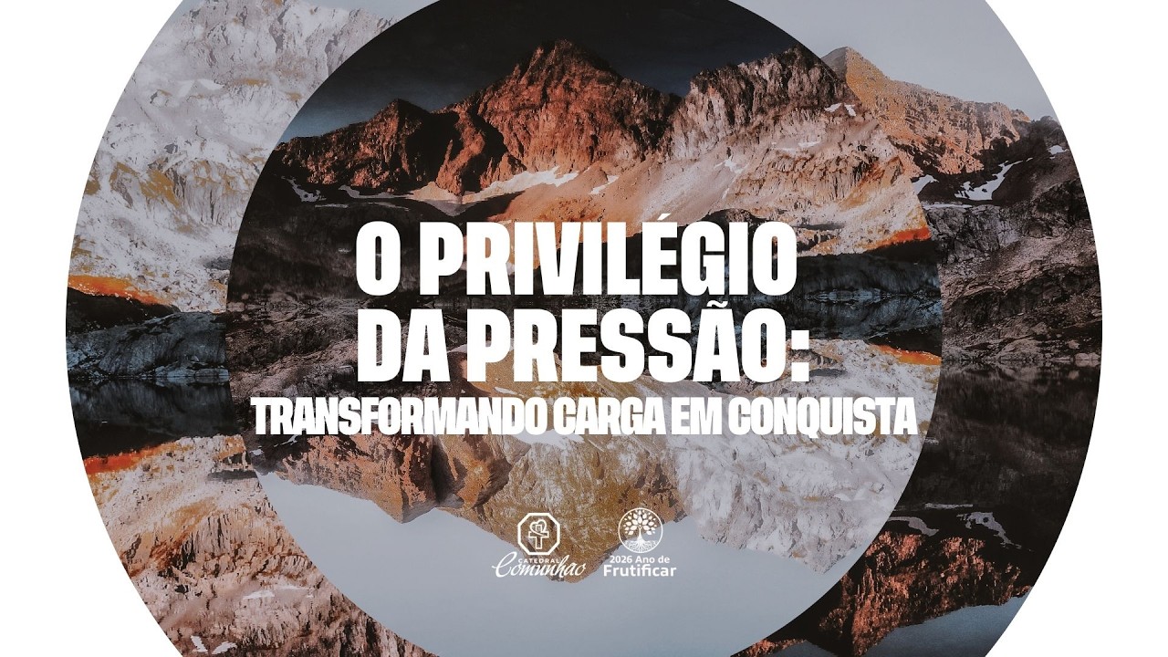 O PRIVILÉGIO DA PRESSÃO - Transformando Carga Em Conquista | Min. Edivaldo | QUARTAS PROFÉTICAS