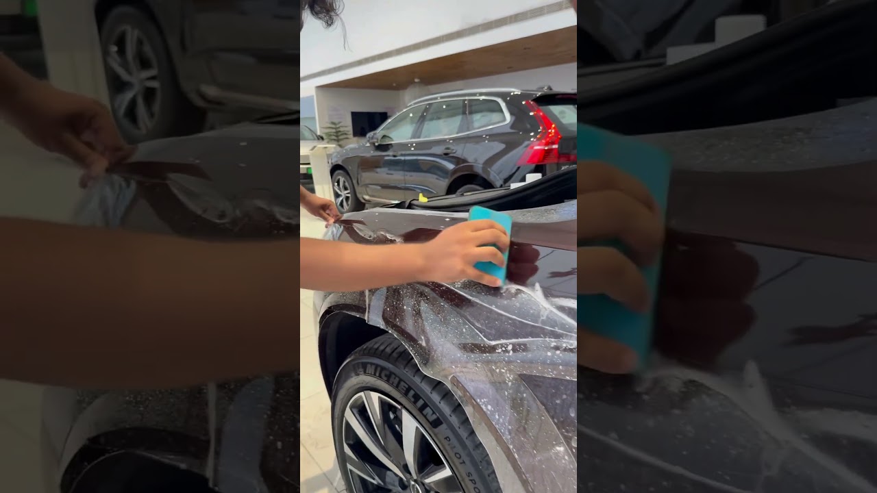 Volvo XC90 Fender PPF Coating | Ultimate Paint Protection #shorts #ppf