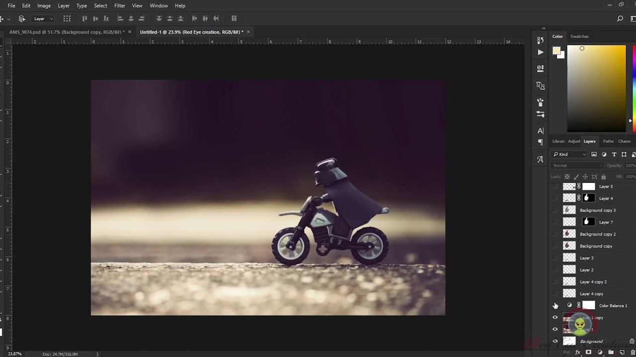 Photoshop editing || miniature effect
