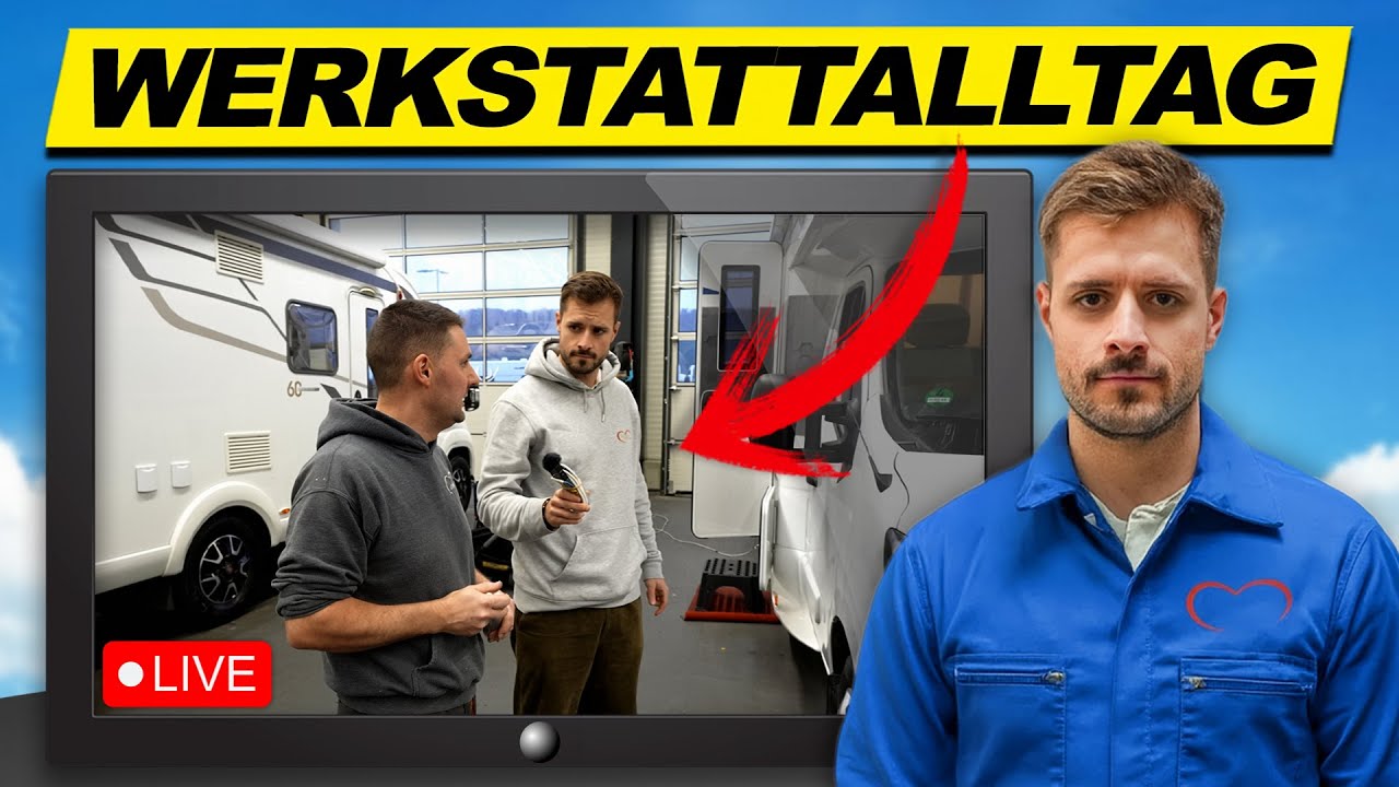 Wohnmobil-Werkstatt live! Schrauber-Alltag in Wertheim