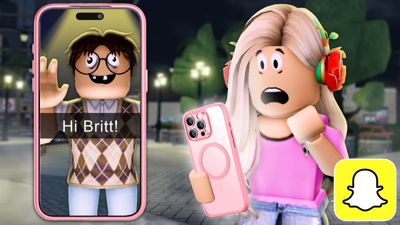 У меня есть Снапчат-сталкер! (Roblox)