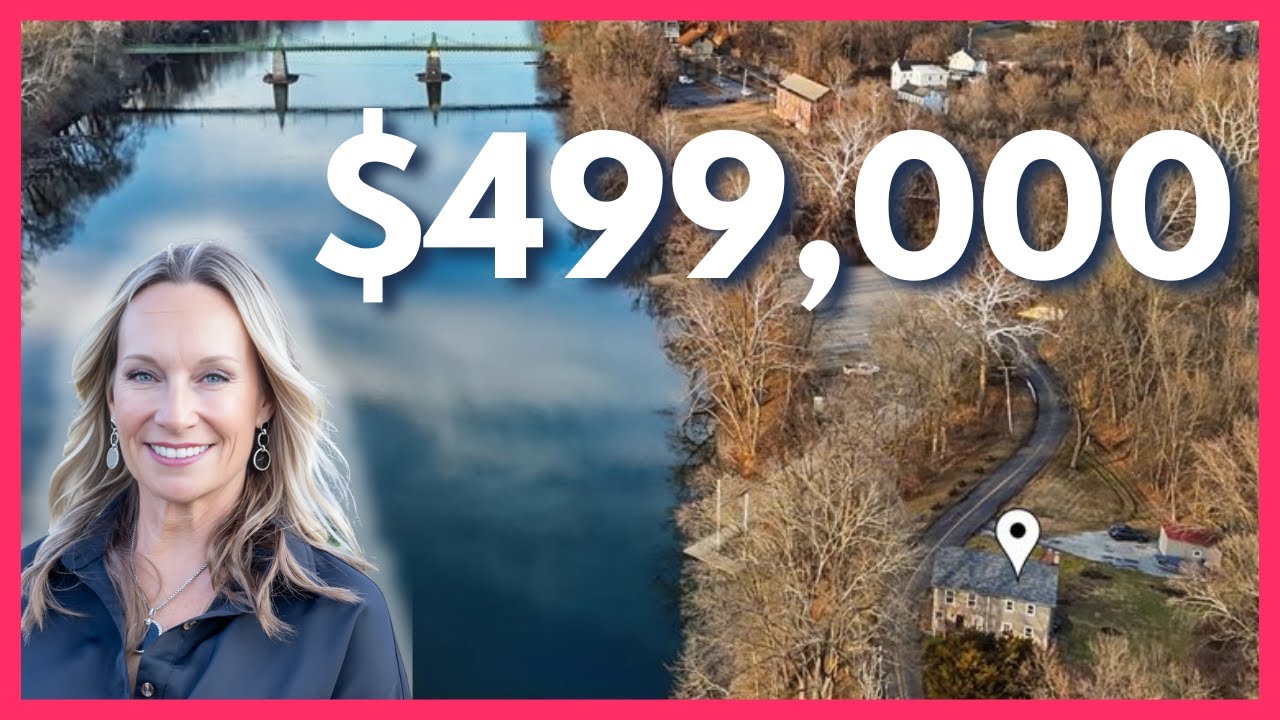 Rare NJ Delaware River Estate Unveils Stunning Natural Paradise