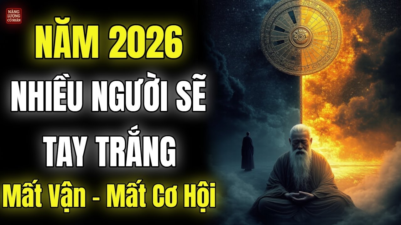 NĂM 2026 SẼ LÀ NĂM TAY TRẮNG LỚN: AI KHÔNG BIẾT TỰ CỨU SẼ MẤT HẾT
