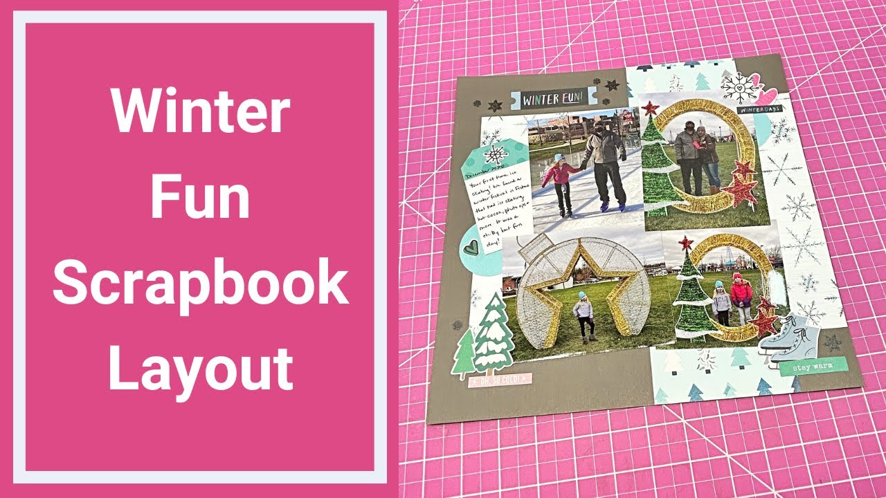 Single Page Scrapbook Layout Process - Craft with 5 Challenge 2026 - Craft Your Stash