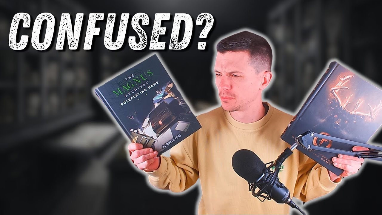 What's the difference? Old Gods of Appalachia vs. Magnus Archives RPG - Monte Cook Games