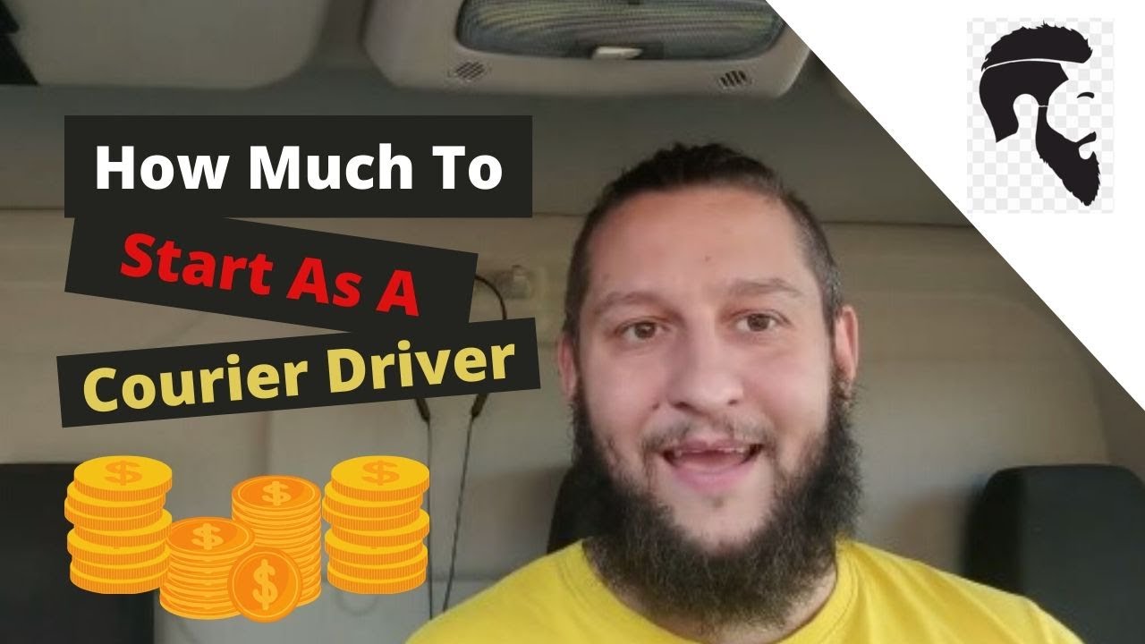 How much dose it cost to get started as a courier driver on the CX