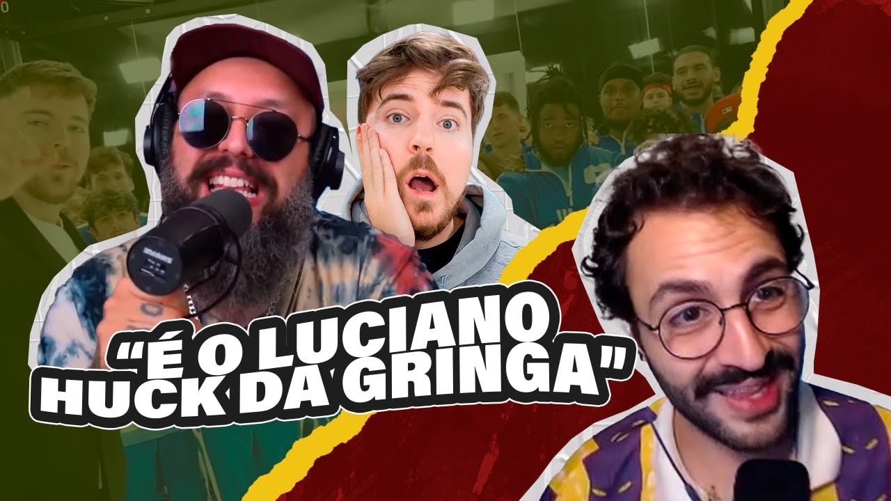 CAUÊ MOURA EXPÕE AS SACANAGENS DE MR BEAST, O MAIOR YOUTUBER DO MUNDO