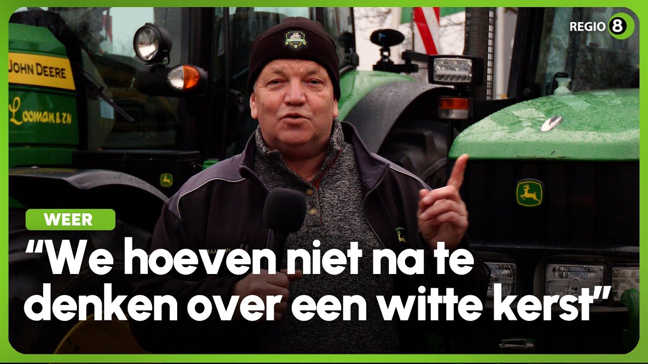 Geen witte, maar wel een koude kerst volgens weerboer Gerrit Vossers