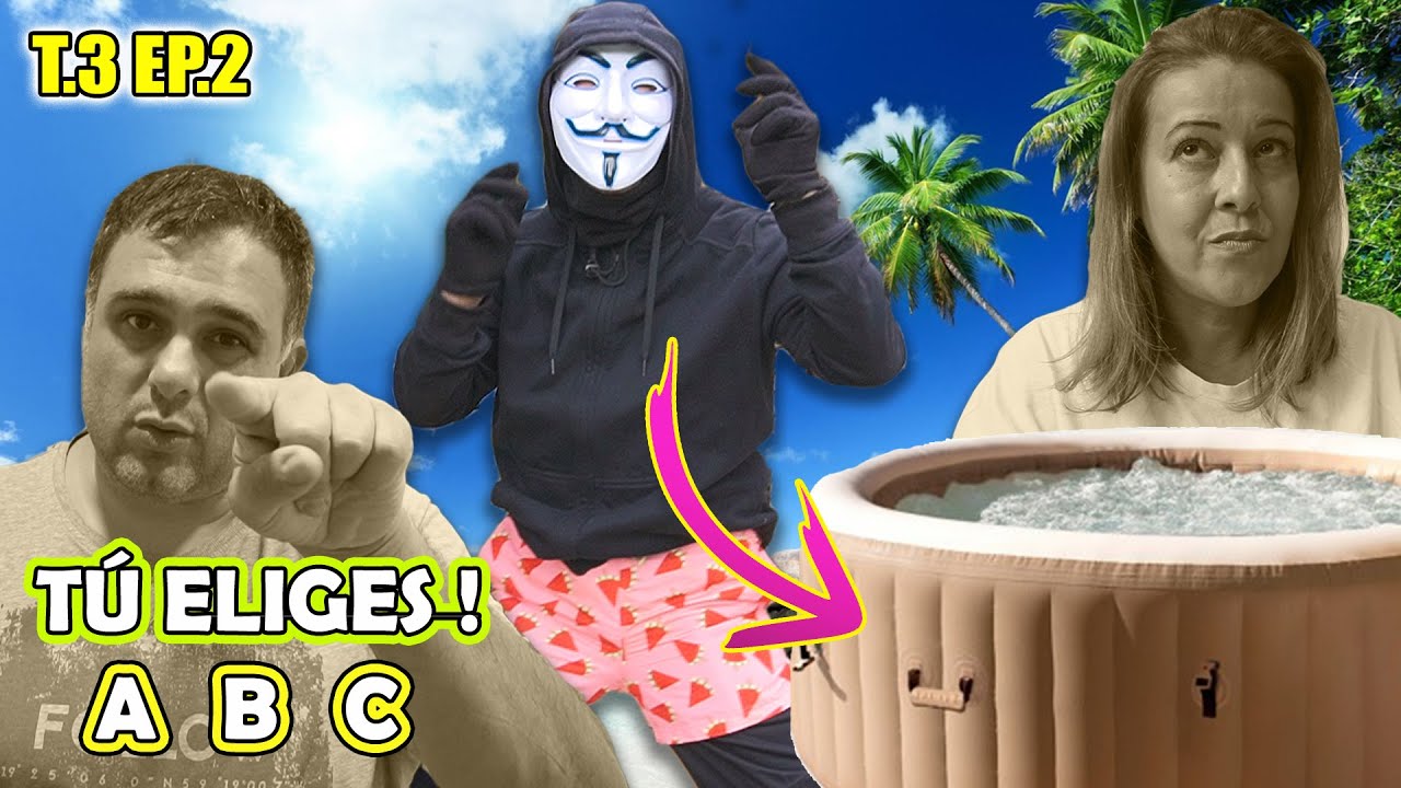 EL HACKER MISTERIOSO TRAE UN JACUZZI A CASA | Ep. interactivo. VOTA y ELIGE que hará Marta !
