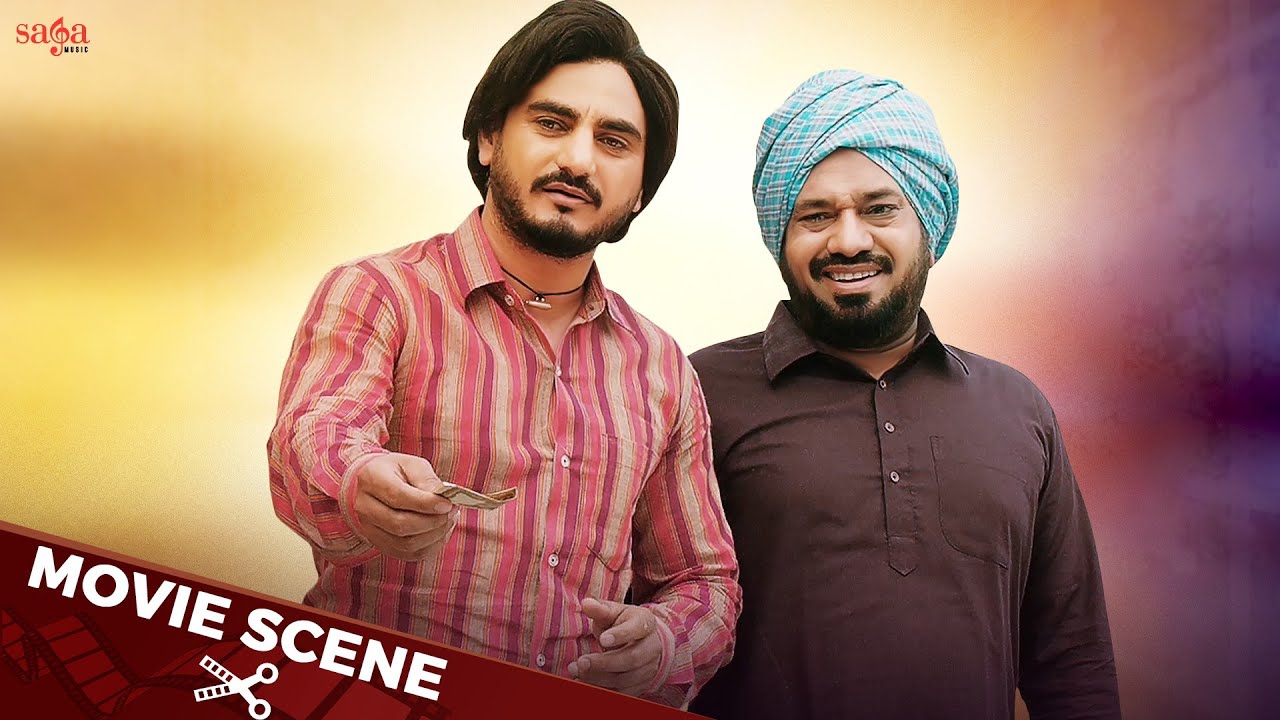 ਵਿਆਹ ਚ ਟੈਲੀਵਿਜ਼ਨ ਦਾ ਰੌਲਾ - New Punjabi Movie Scene 2023 | Comedy Scene 