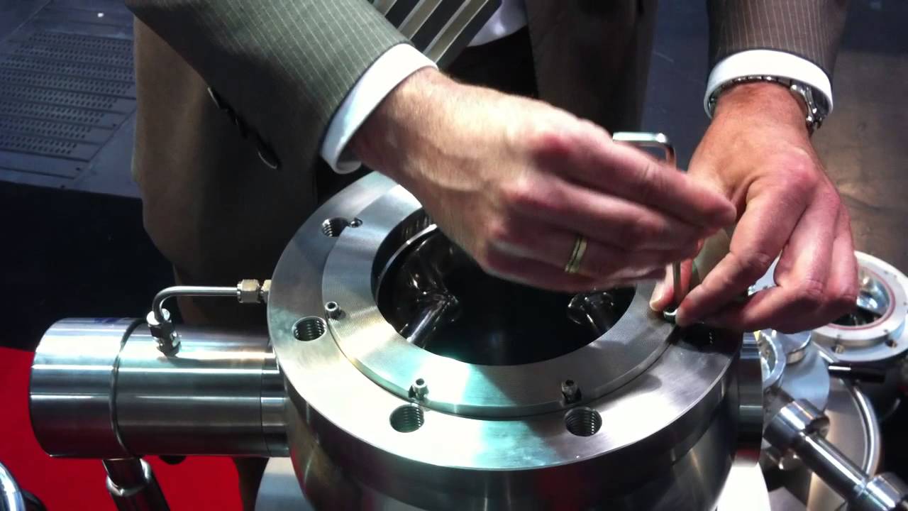 Andocksysteme BSV Kugelsegmentschieber | Ball Segment Valve - Inflatable seal change, Interpack live