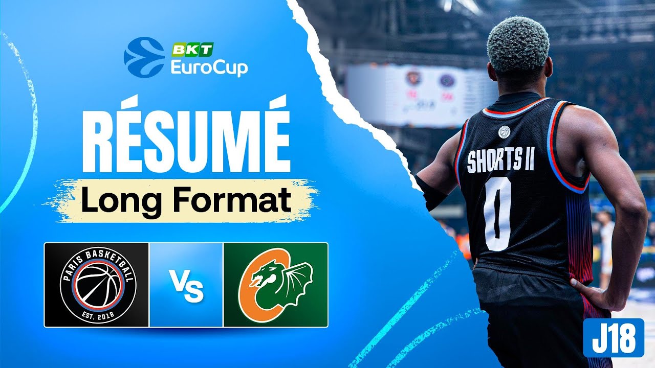 Paris s'enflamme pour la dernière à Carpentier ! - Paris vs Olimpija Ljubjana - Résumé EuroCup J18