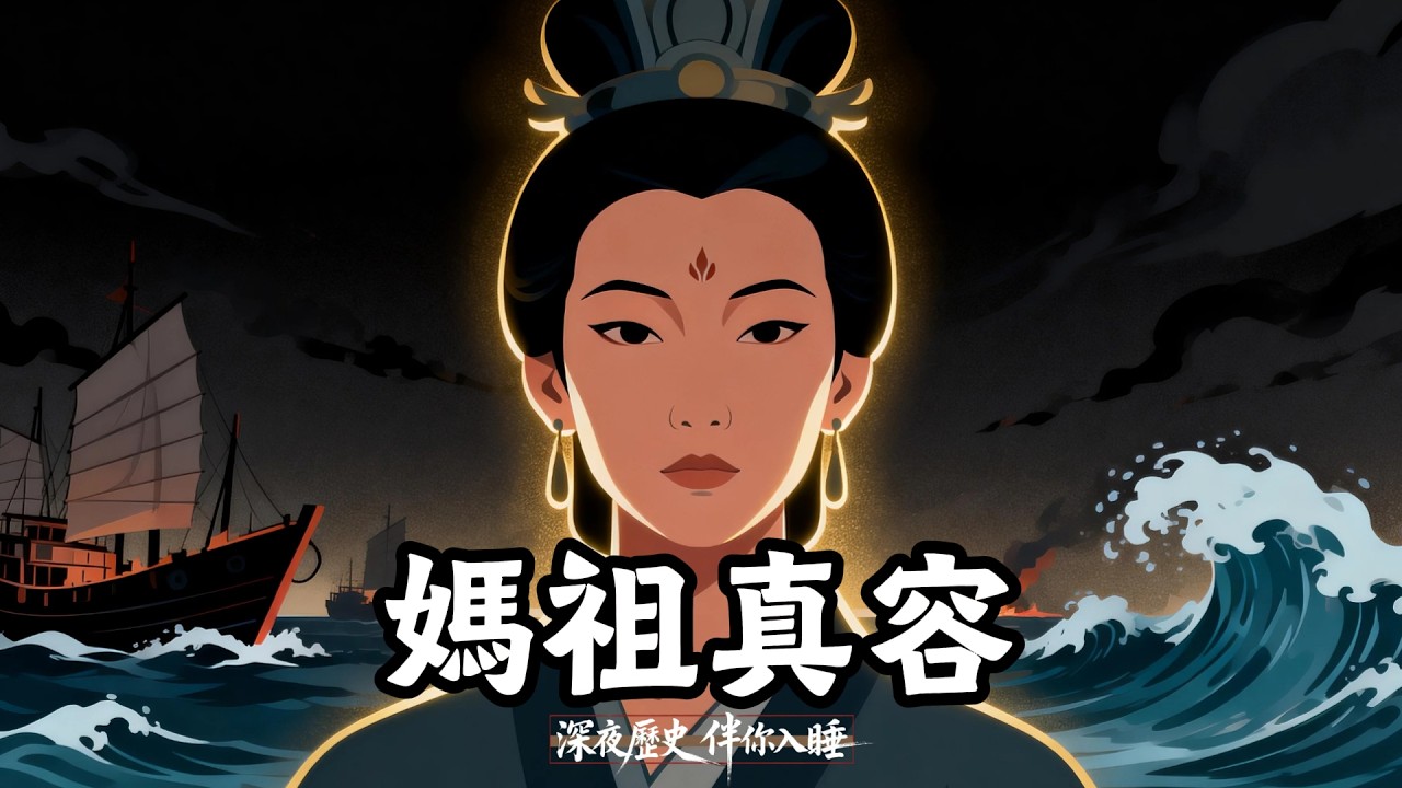 媽祖真容：從漁家女到海神，一個普通女人為何能成為億萬人心中的神？|深夜歷史，伴你入睡#歷史 #焦慮 #失眠 #安眠 #歷史冷知識 #history #媽祖