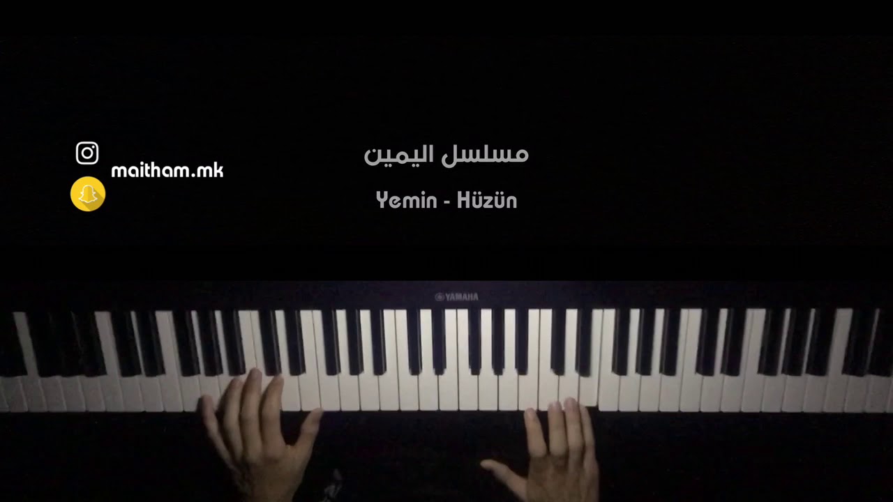 Yemin - Hüzün Piano Cover || موسيقى مسلسل اليمين