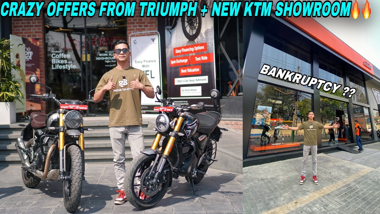 2082 Triumph & Ktm Bikes Price List + New Year Offers🔥🔥 | Ktm Bankruptcy Real 🤔📉⛔️??