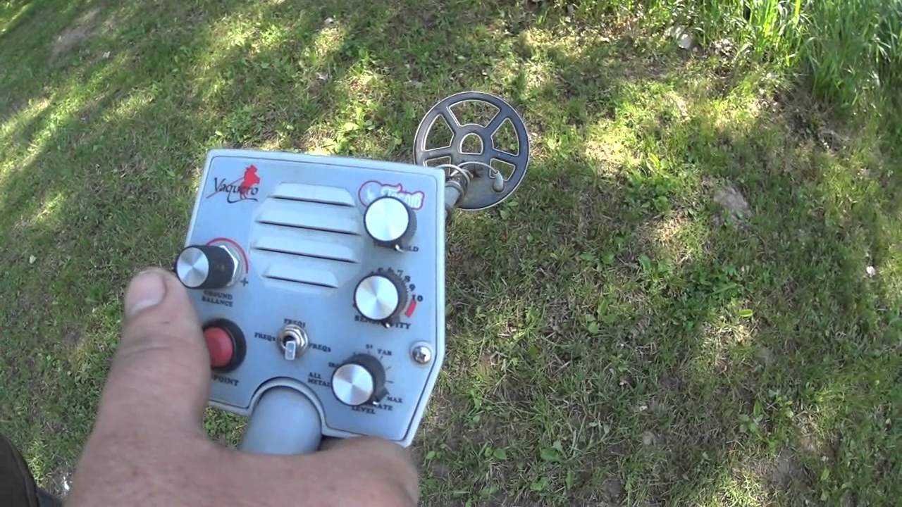 How to hit 12 inch deep quarters with a Tesoro Vaquero Metal Detector