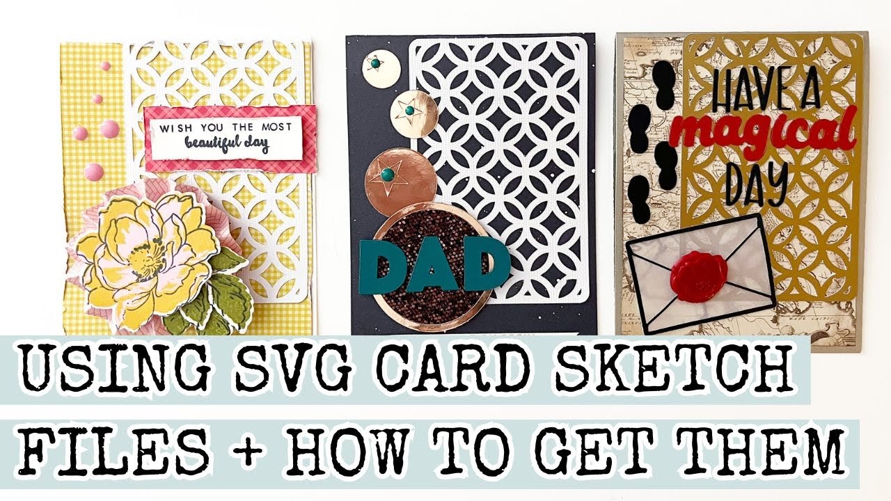 Using SVG Card Sketches for Handmade Cards