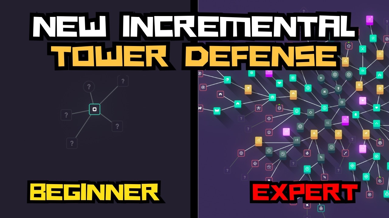 This NEW INCREMENTAL Tower Defense Game is GREAT...