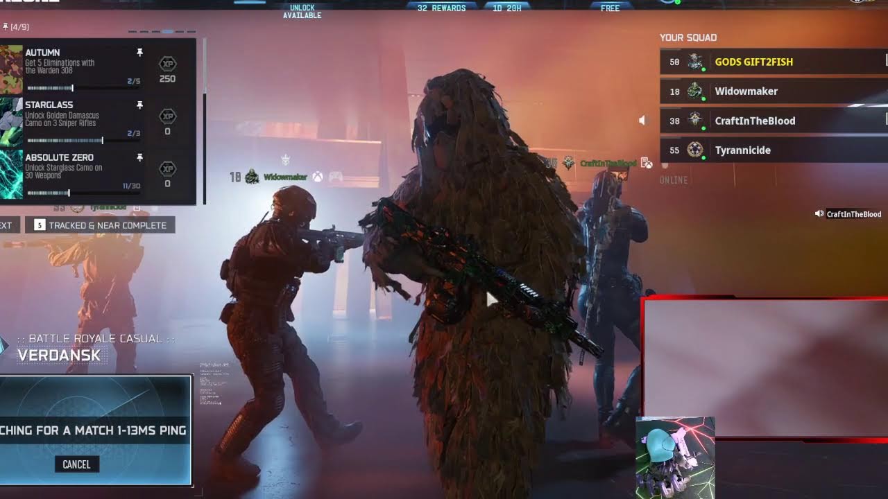 Playing Call of Duty with friends, what you up to?
