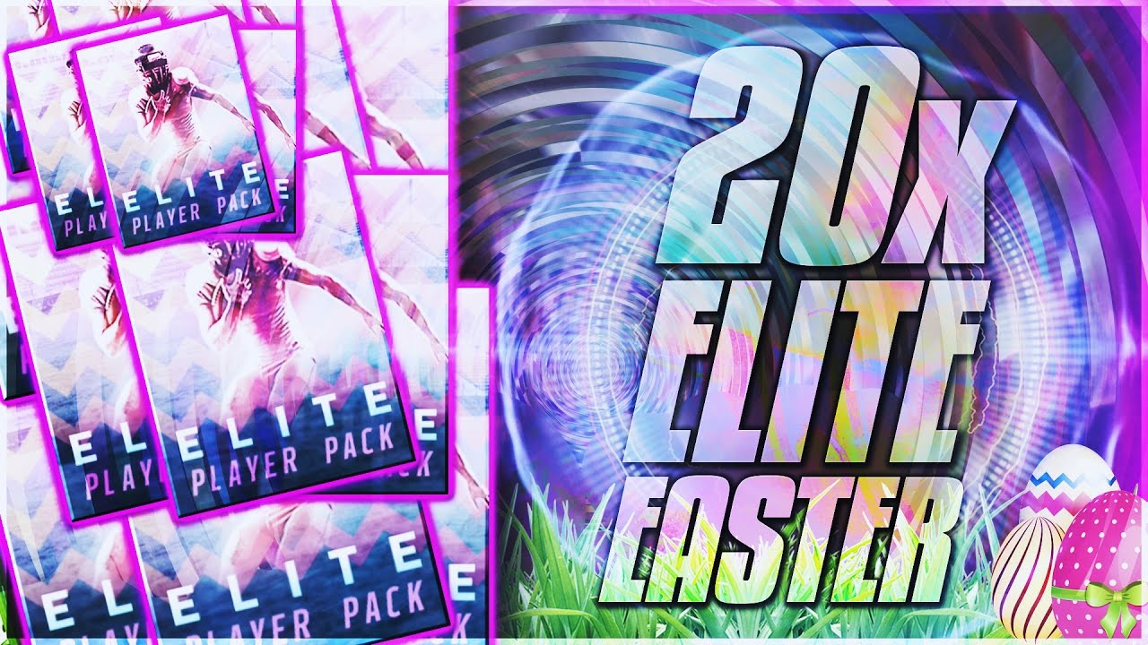 20 INSANE ELITE EASTER PLAYER PACKS! TWO 97 OVERALL PULLS! Love this PROMO!