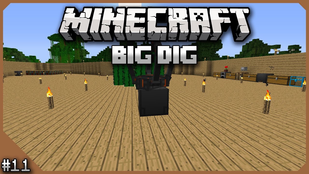 Minecraft - Big Dig - Episode 11 - The NASA Workbench