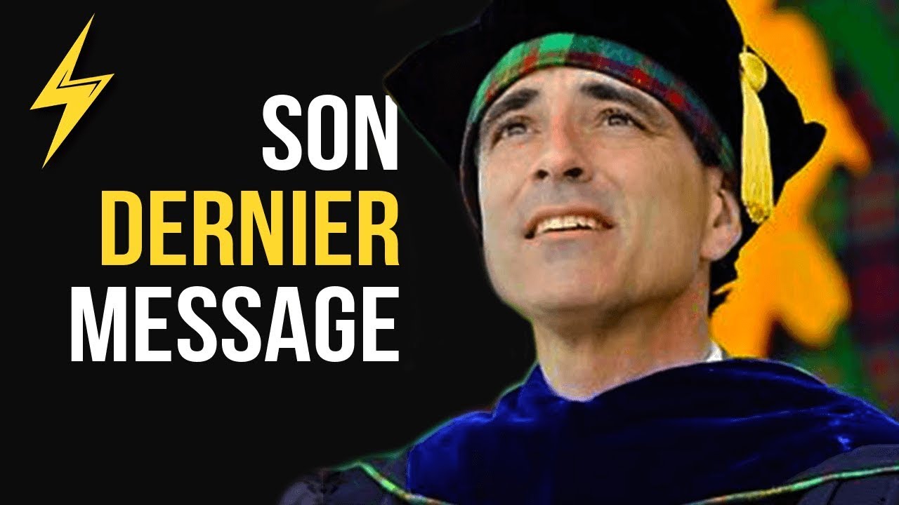 UN PROFESSEUR MOURANT PARTAGE UN DERNIER MESSAGE AVEC SES ÉLÈVES