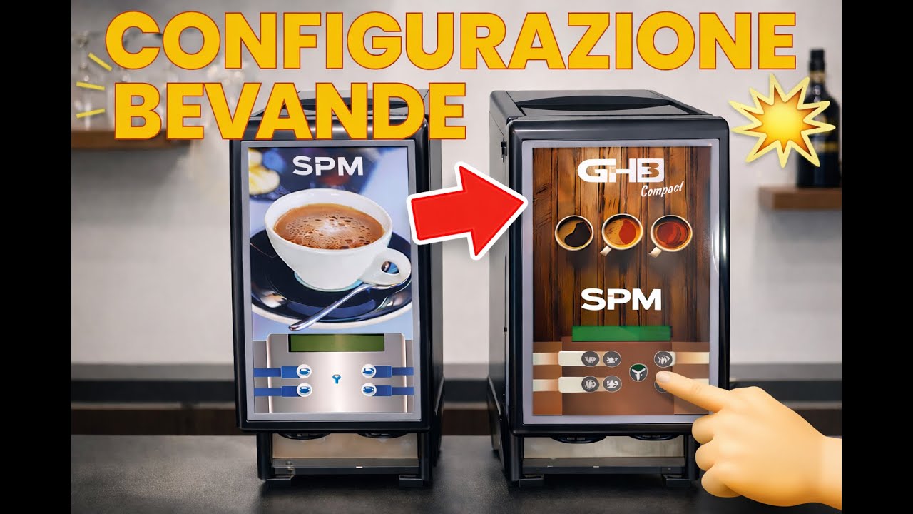 Come si Cambia Bevanda nella SPM GH2 GH3 #torocaffe #spm #gh #ginseng