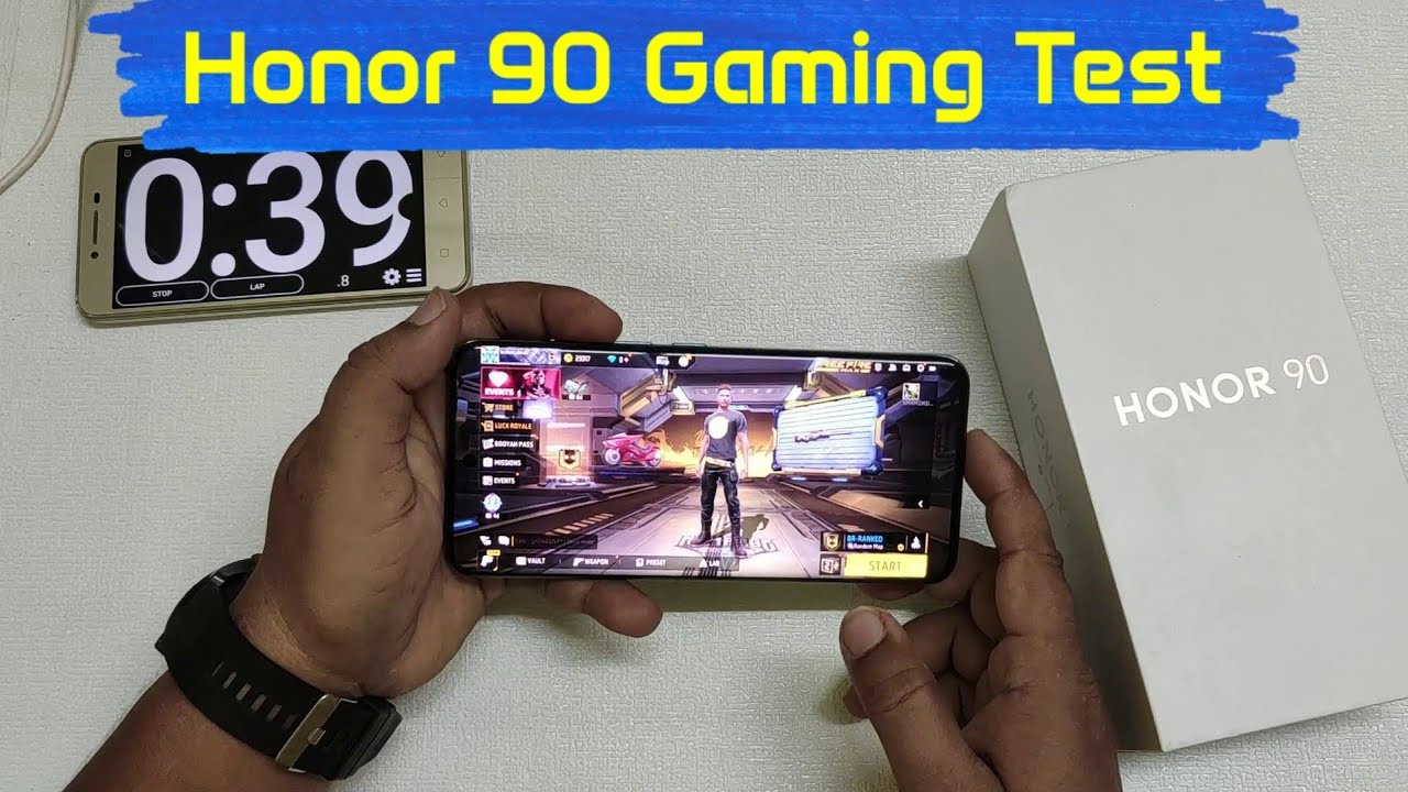 Honor 90 FREEFIRE MAX Gameplay Test | Honor 90 FREEFIRE MAX Test | Honor 90 Gaming Test