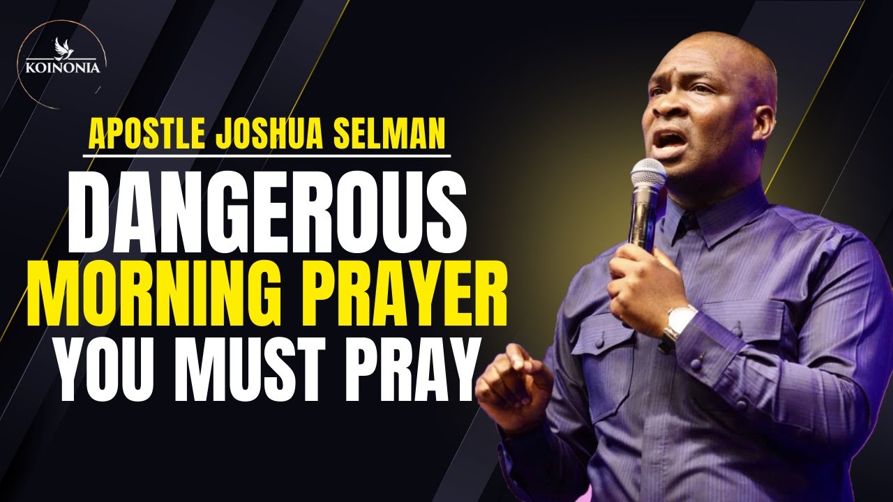 DANGEROUS Morning Prayer to Destroy Every Enemy of Progress | Apostle Joshua Selman