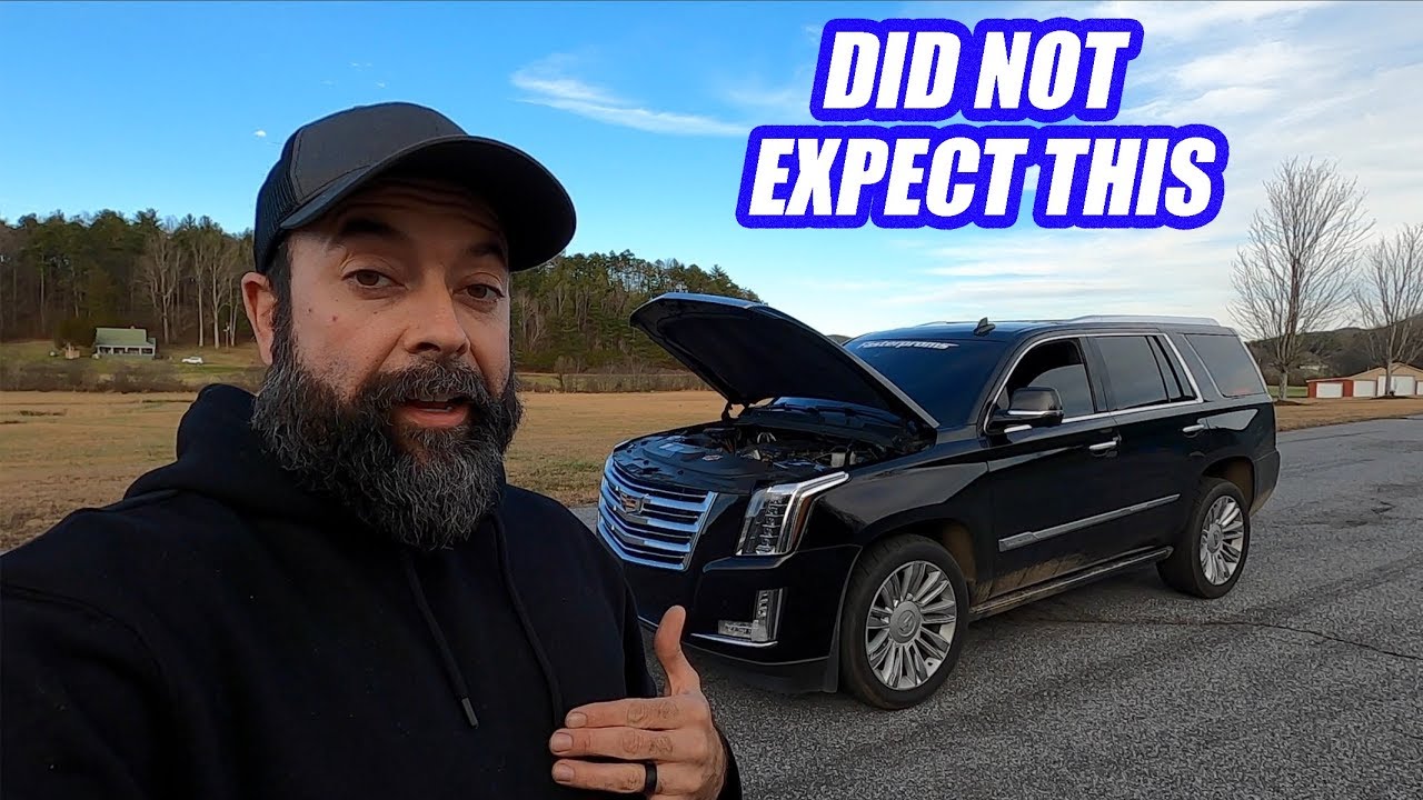 My Wife Brings Her Escalade To The Shop With Holes In The Headers AND Exhaust! (Duct Tape Fix?)