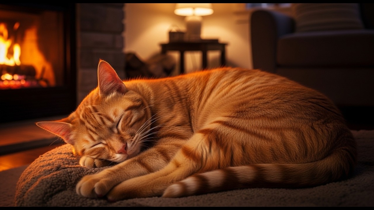 12 Hours of Cat Deep Sleep 🎄 Soft Piano Sounds for Deep Cat Sleep & Festive Cat Calm 💖