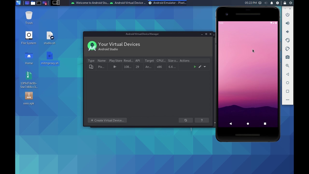 Man In The Middle Android APK Network Traffic