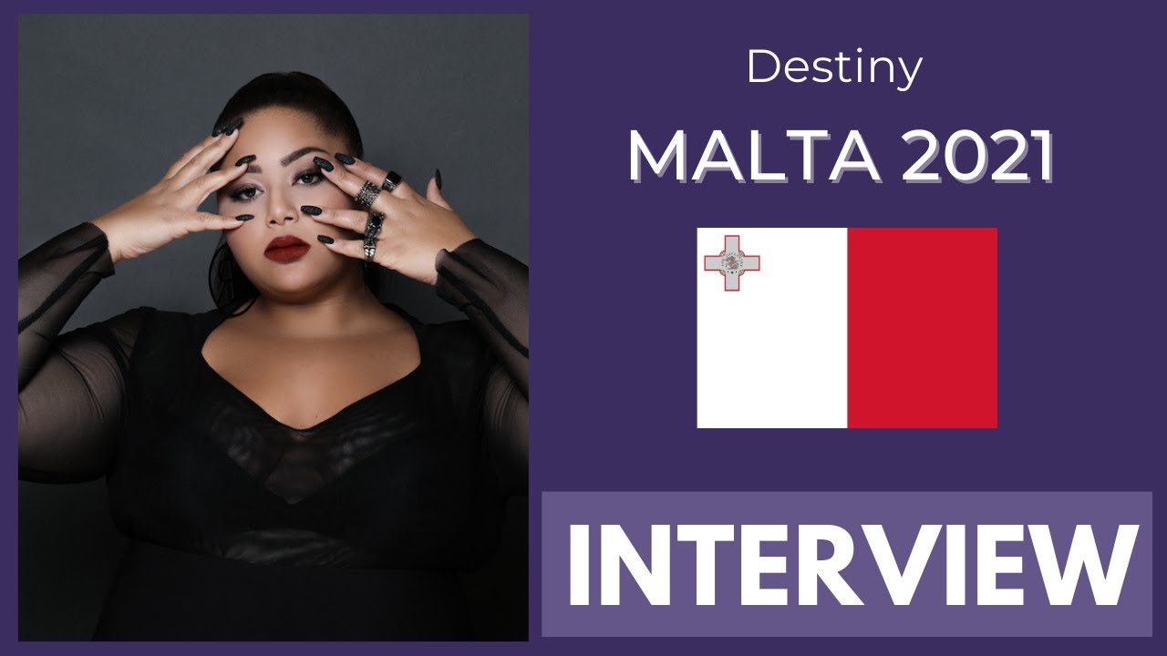 Eurovision 2021 Malta: Destiny iINTERVIEW