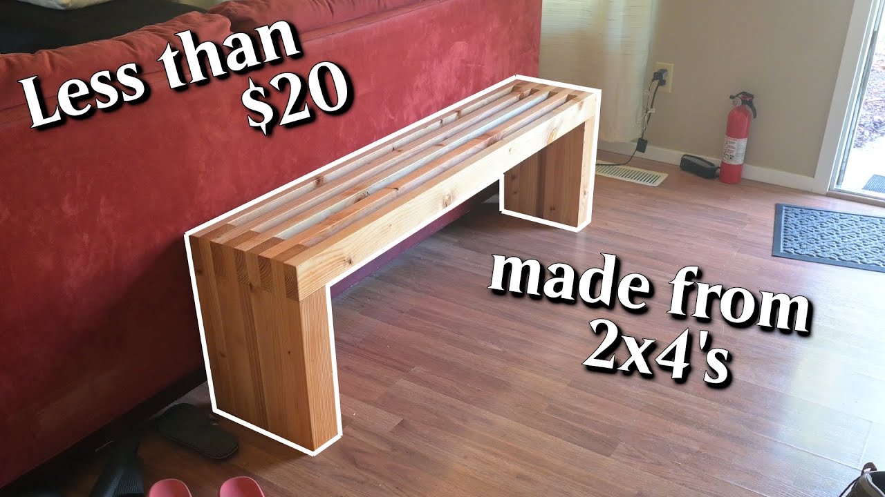 Have a day off? Build this!  || DIY bench