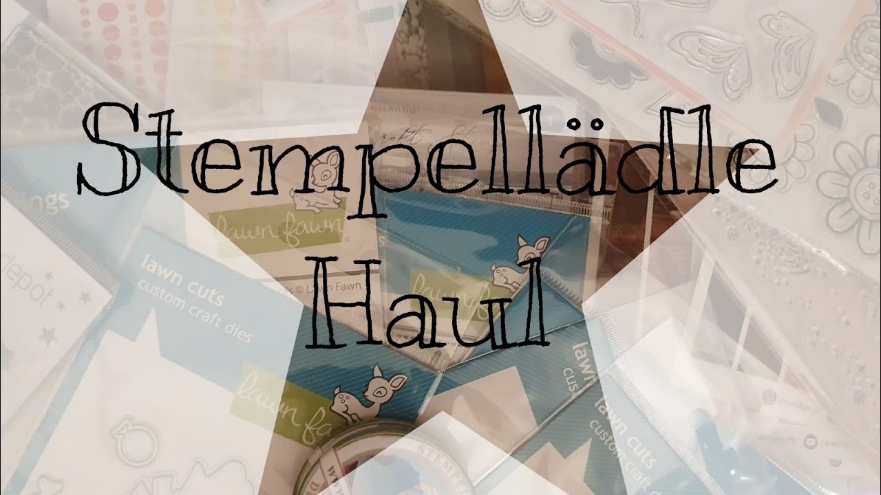 ☆HAUL☆ #stempellädle @stempelladlederbastelmarkt2907  #haul #basteln #geschenkideen #stempel