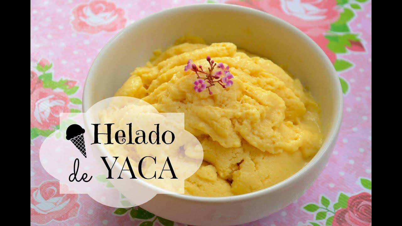 HELADO DE YACA - JACKFRUIT ICE CREAM
