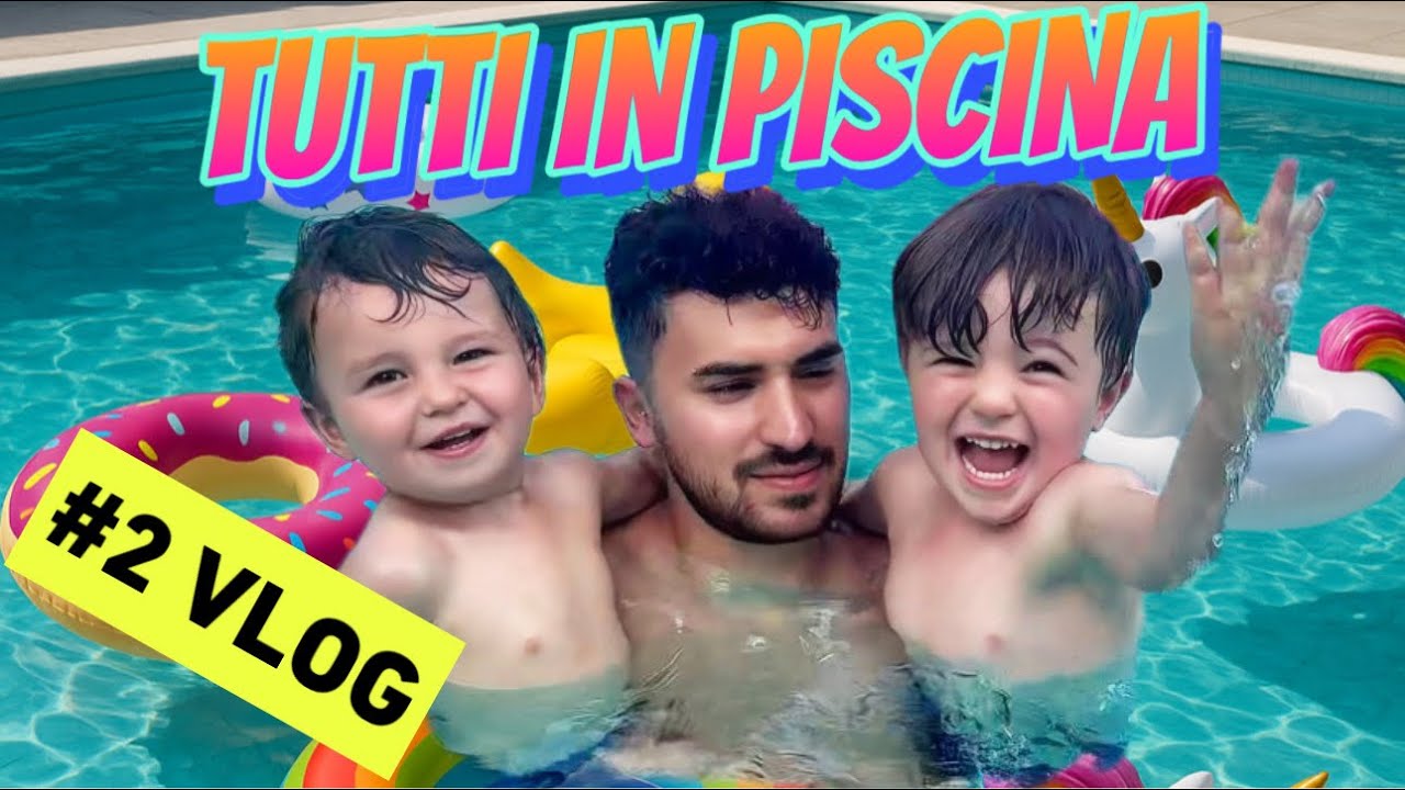 PRIMA VOLTA IN PISCINA ESTATE 2025☀️💙