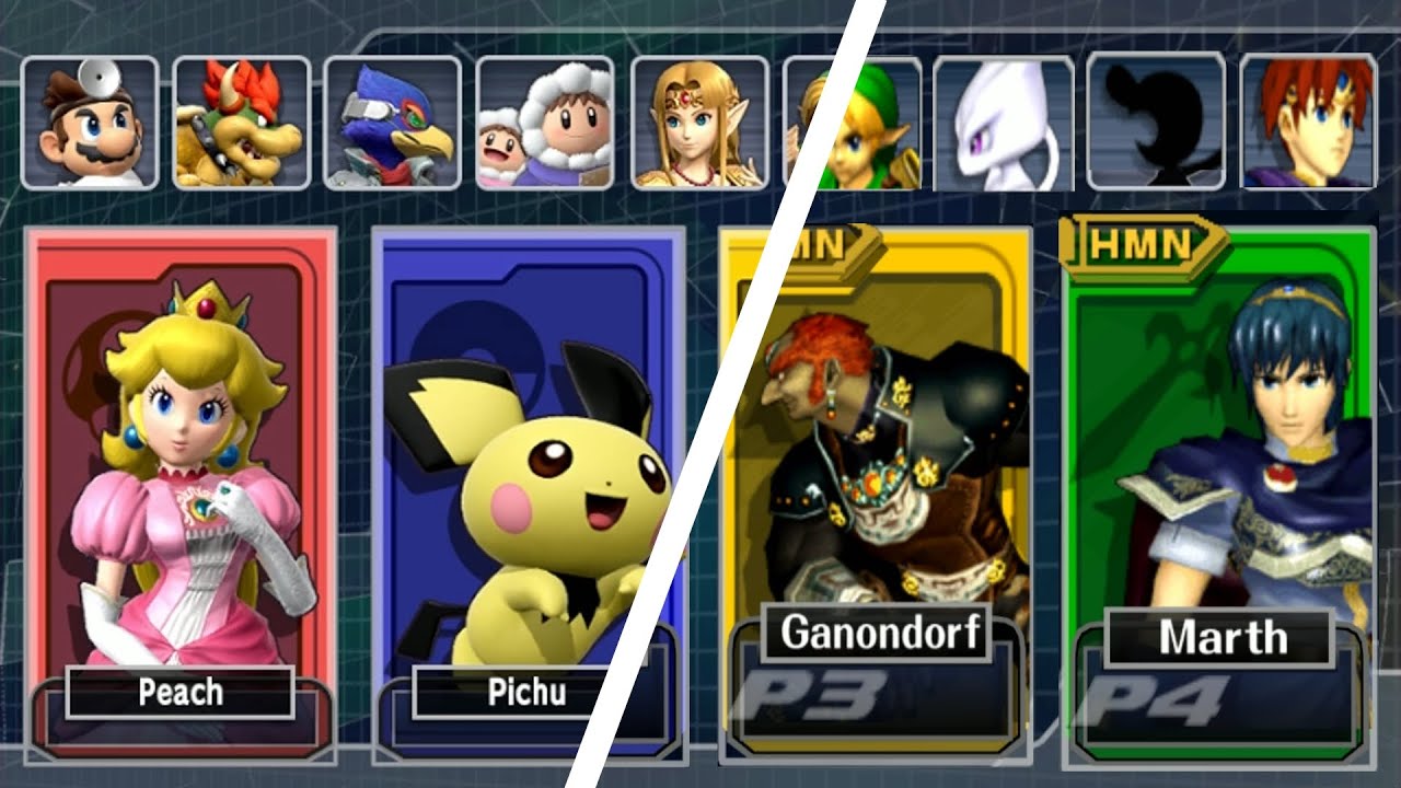 Super Smash Bros Melee HD in Smash Ultimate Special (Tournament Walkthrough)