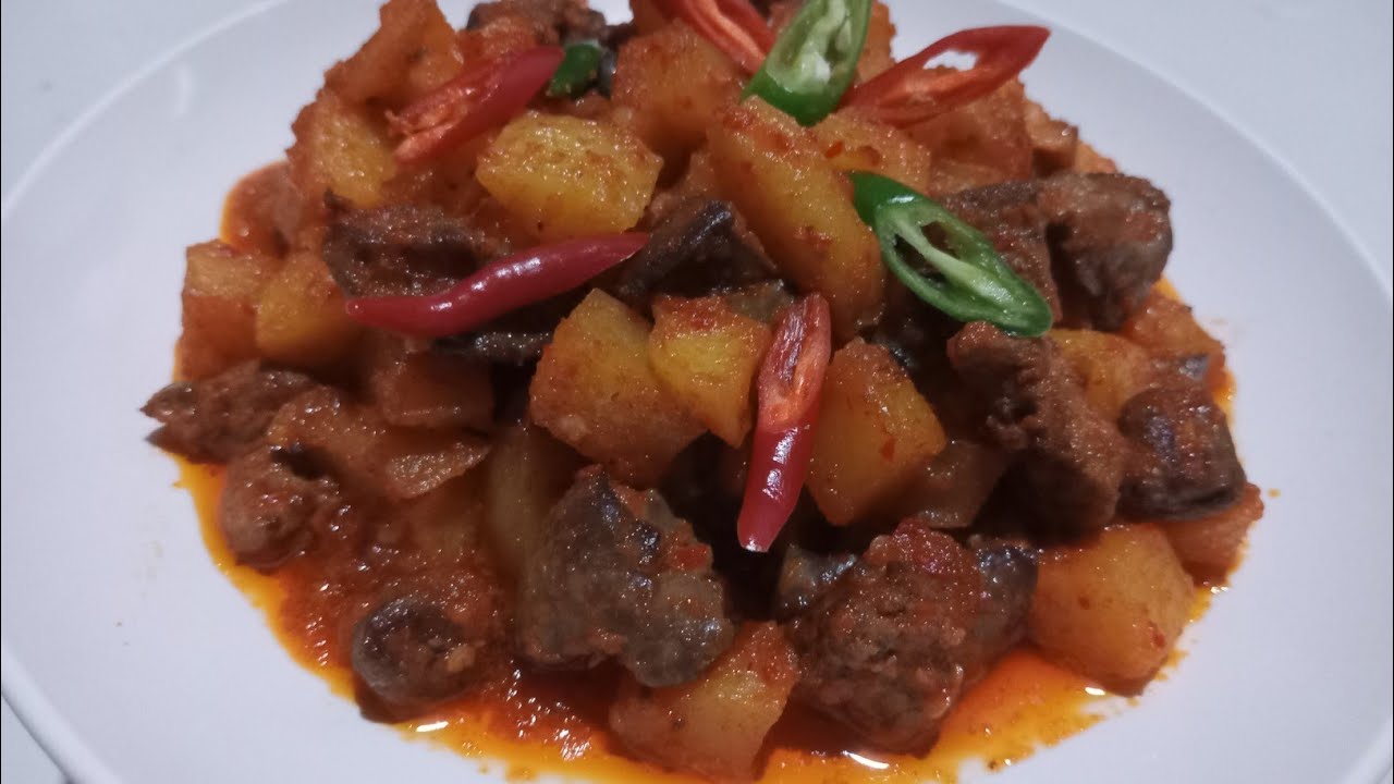 MENU HARI RAYA | RESEP SAMBAL GORENG KENTANG ATI YANG ENAK DAN SIMPEL